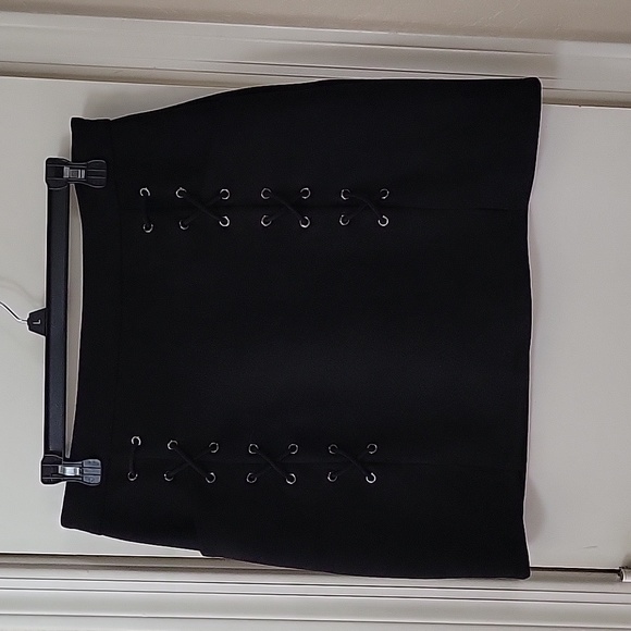 Suede Mini Skirt - Picture 2 of 3